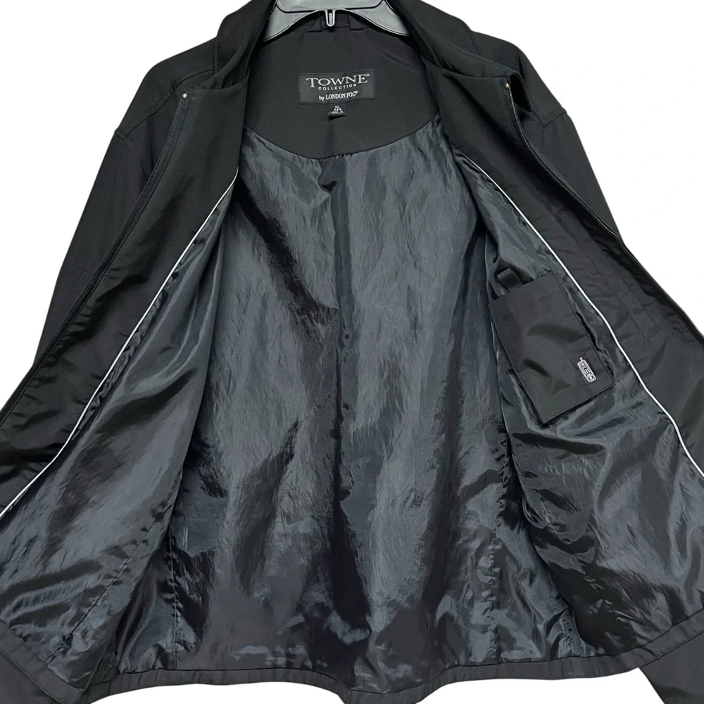 London Fog Towne Collection Black Men’s Jacket XL